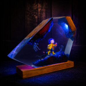 Coraline resin night light