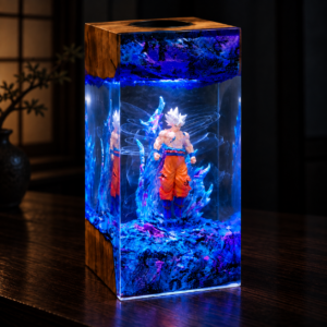Goku Resin Lamp, Dragon Ball Z gift
