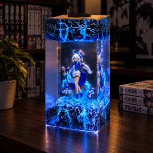 furina genshin impact resin lamp