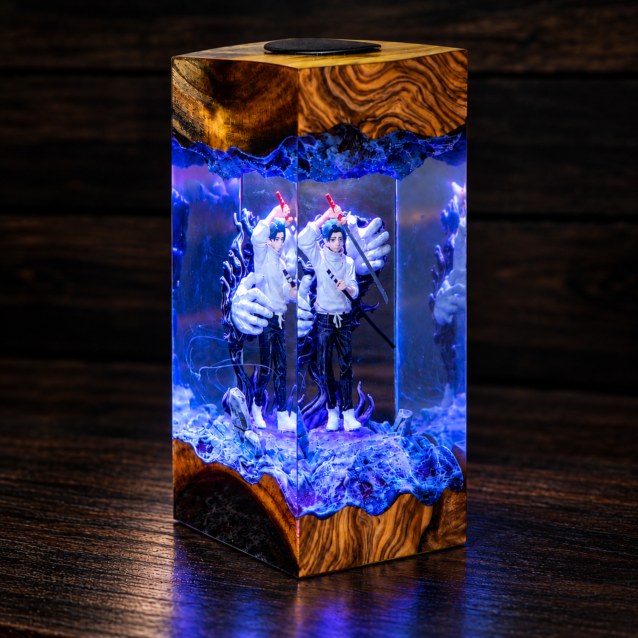 Yuta Okkotsu Resin Lamp